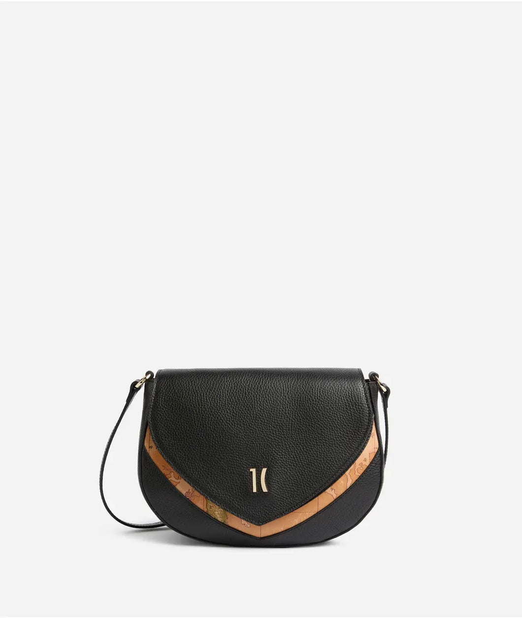 Castle Leather tracolla Nera