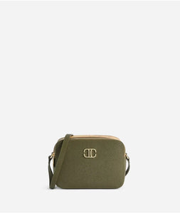 Skye Bag tracollina doppia zip Verde Muschio