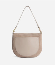 Carica l&#39;immagine nel visualizzatore di Gallery, Wild Leather sottospalla con patta Greige

