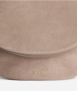 Wild Leather sottospalla con patta Greige