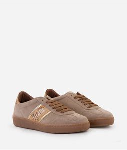 Sneaker in pelle scamosciata con banda 1ᴬ Classe Greige