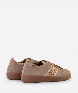 Sneaker in pelle scamosciata con banda 1ᴬ Classe Greige
