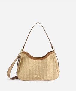 Geo Bambù borsa sottospalla Naturale