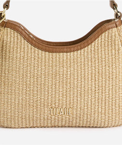 Geo Bambù borsa sottospalla Naturale