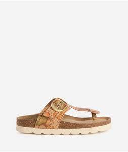 Infradito in eco nappa Geo Classic