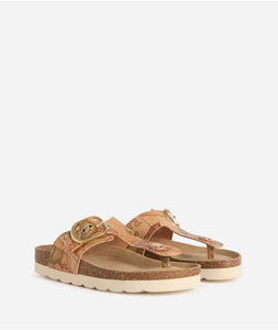 Infradito in eco nappa Geo Classic