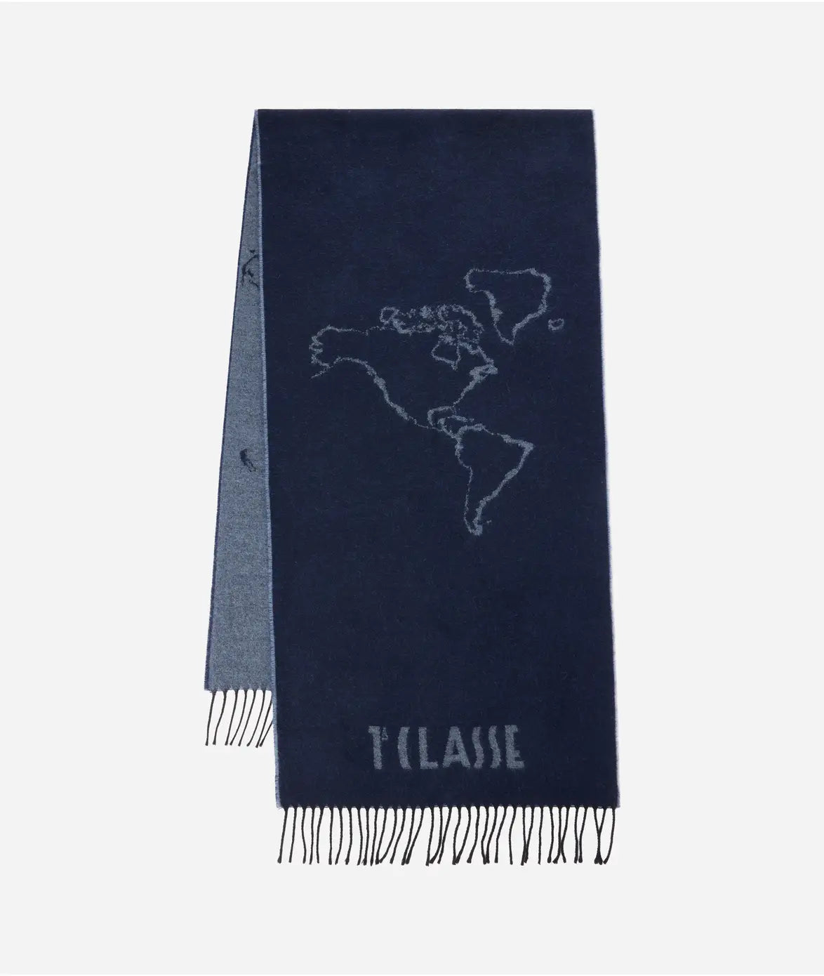 Sciarpa Geo Filetto in misto lana e cotone 40x170 Avio Alviero Martini
