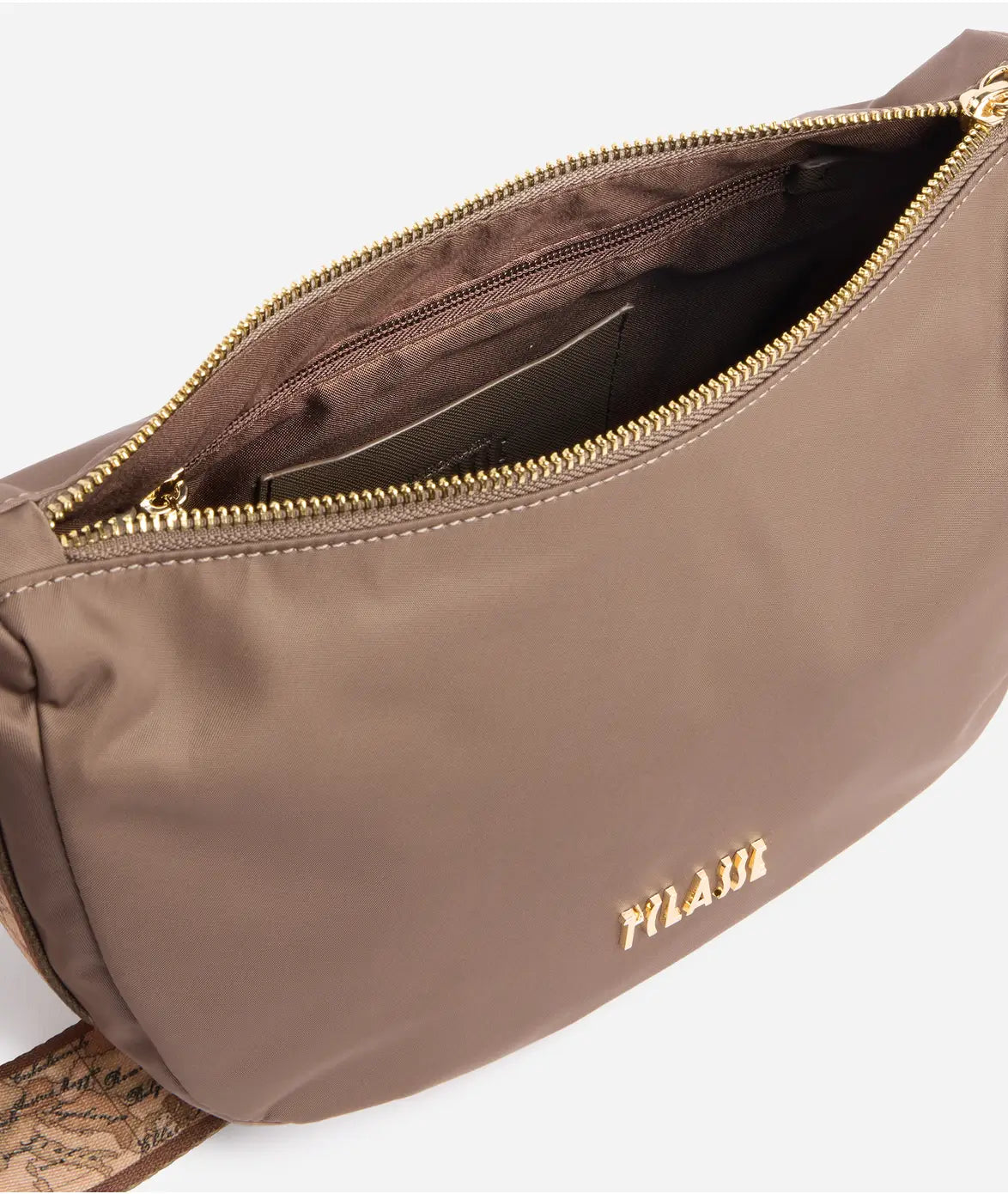 Whisper Nylon tracolla a mezzaluna compatta Roccia Alviero Martini