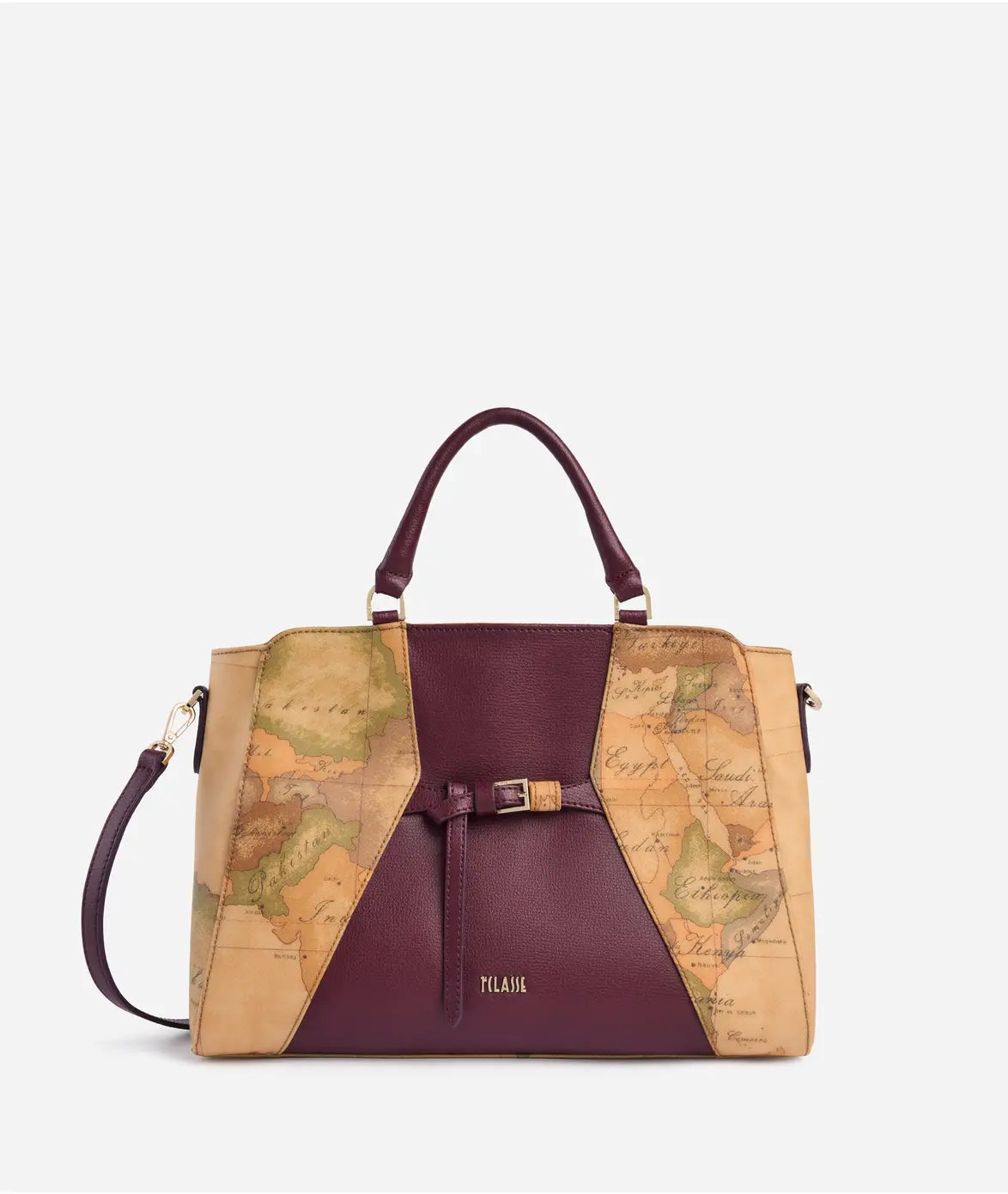 Geo Saloon borsa a mano Burgundy Alviero Martini