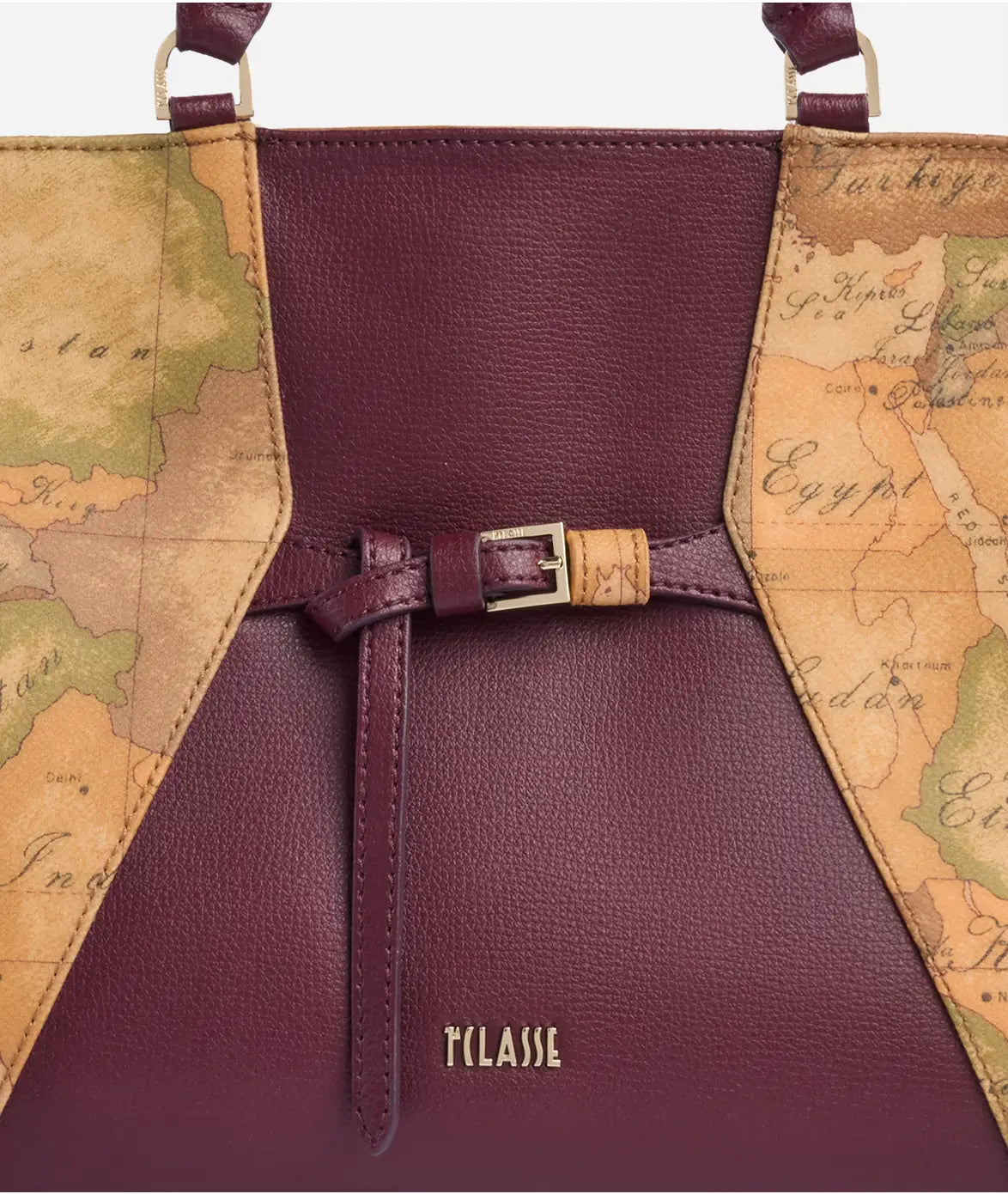 Geo Saloon borsa a mano Burgundy Alviero Martini