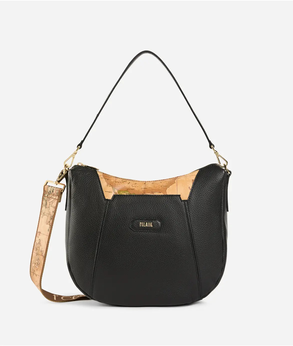 Sierra Leather borsa sottospalla Nera Alviero Martini