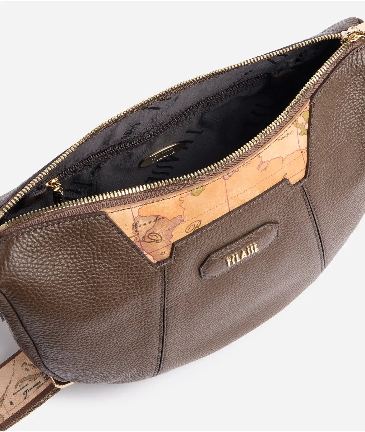 Sierra Leather tracolla a mezzaluna Sequoia Alviero Martini