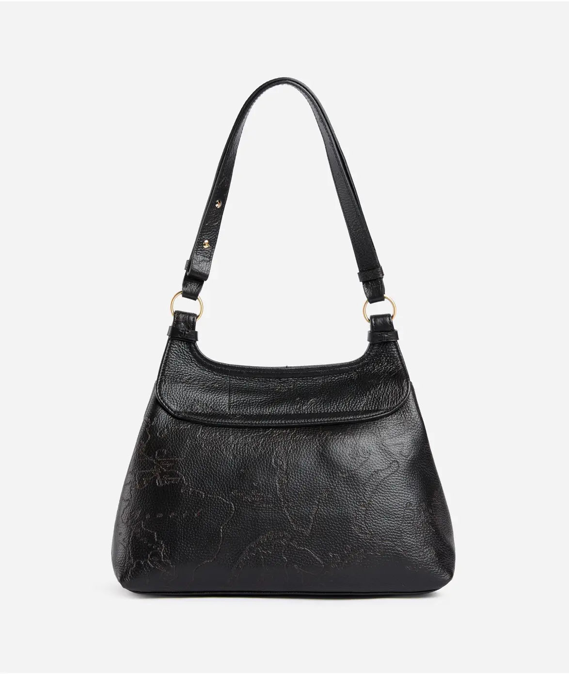 Antique Geo Leather tracolla Nera Alviero Martini