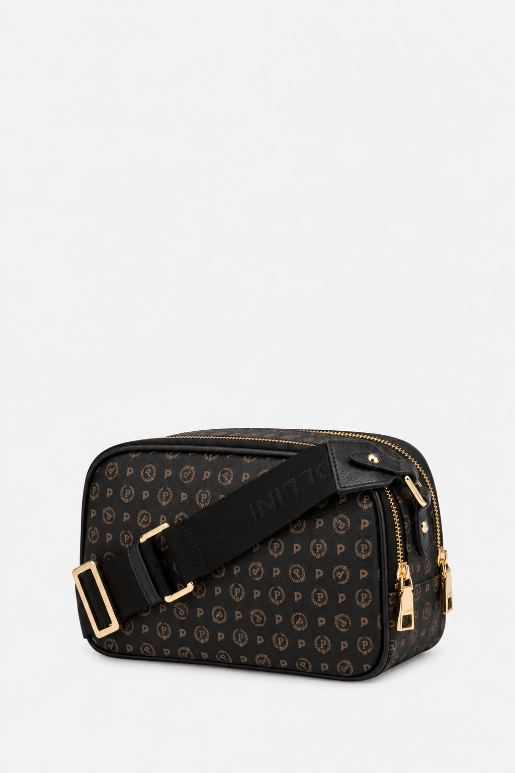 Pollini Linea Heritage Camera Bag Heritage Logo Classic Nero/Nero
