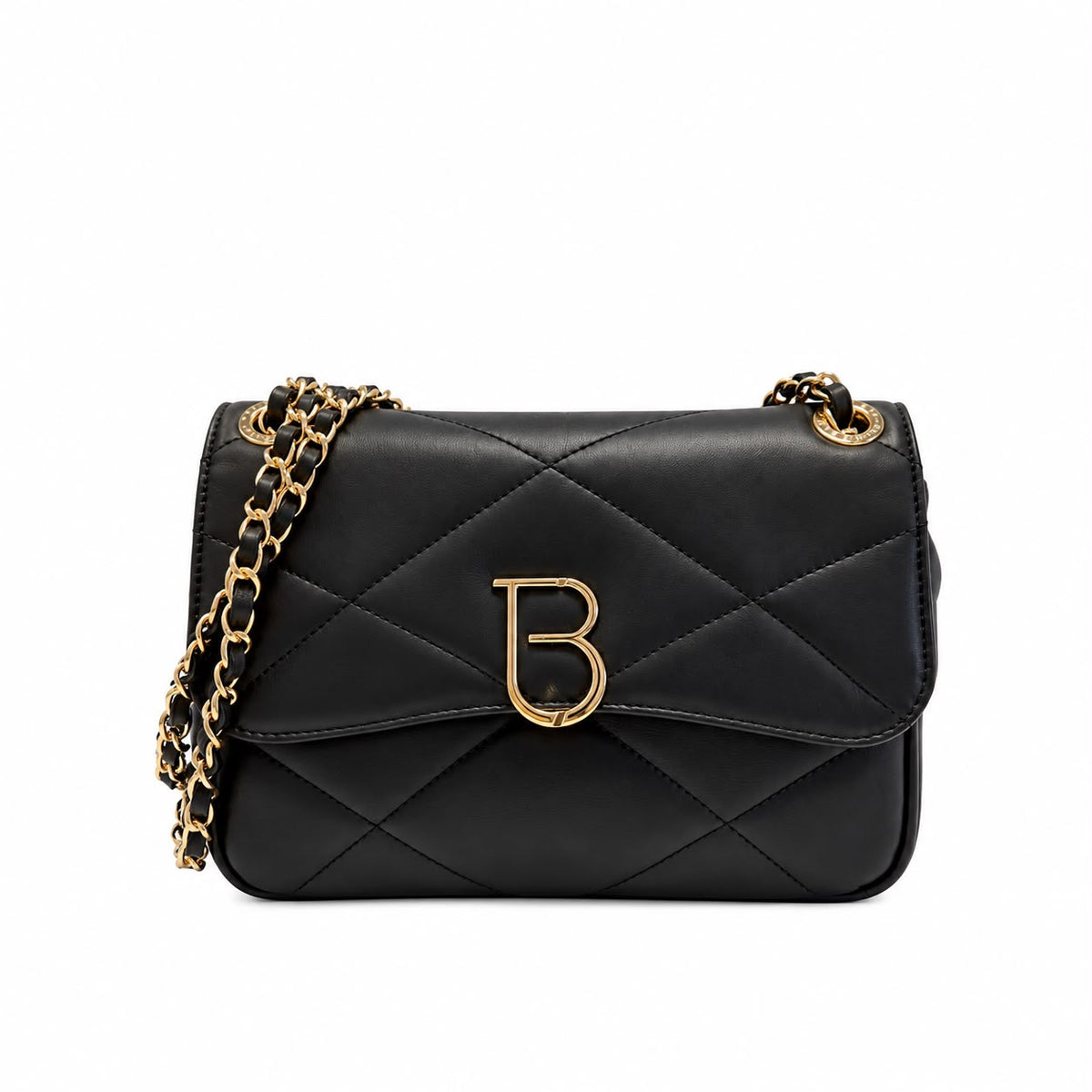 ToscaBlu Tracollina trapuntata Emily con logo colore Nero