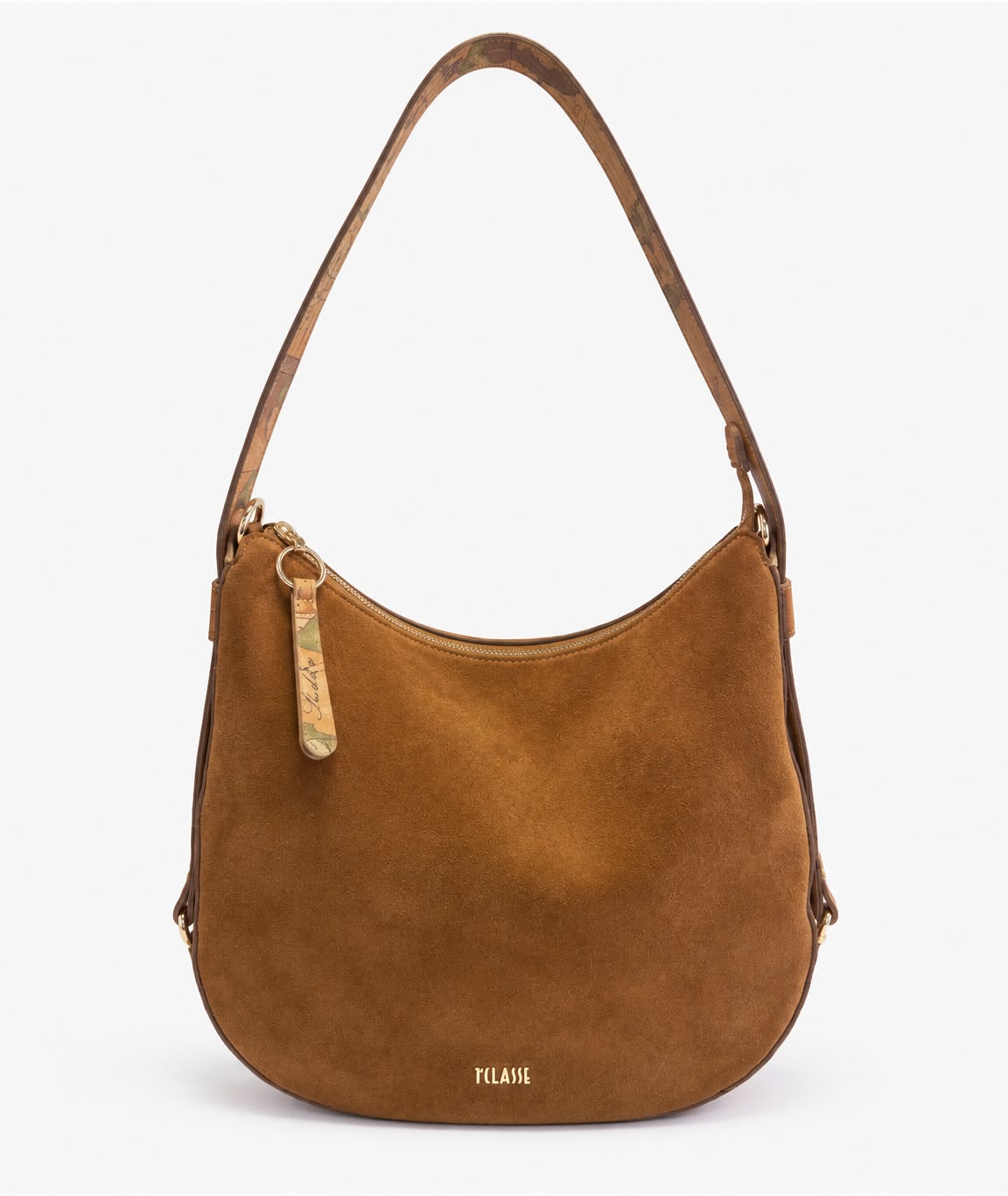Savage Leather borsa sottospalla Terra di Siena Alviero Martini