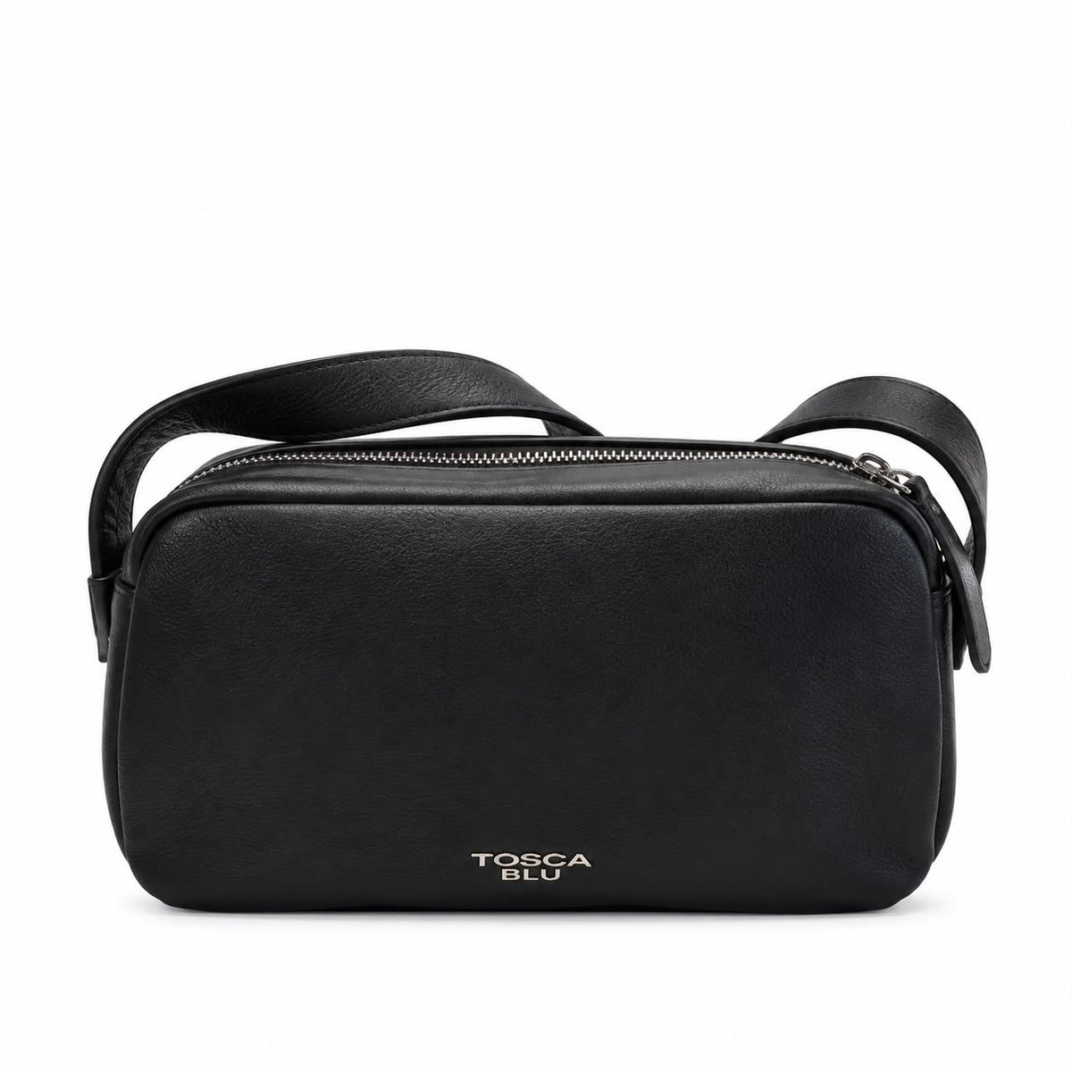 Tosca Blu borsa a Tracolla in pelle Evelyn colore nero