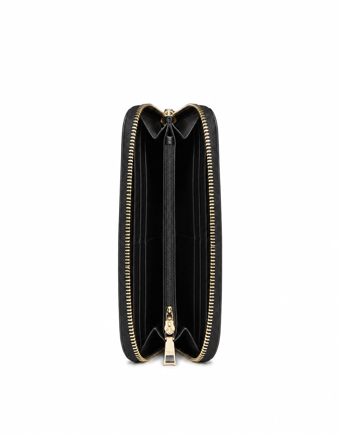 Linea Heritage Portafoglio Zip Around Heritage Logo Classic Nero/Nero