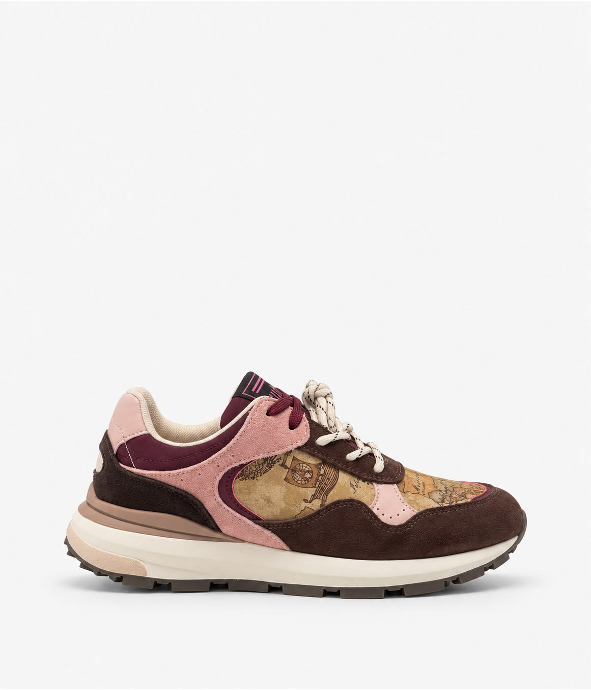 Sneakers Donna 1ª Classe – Geo Classic Burgundy Alviero Martini