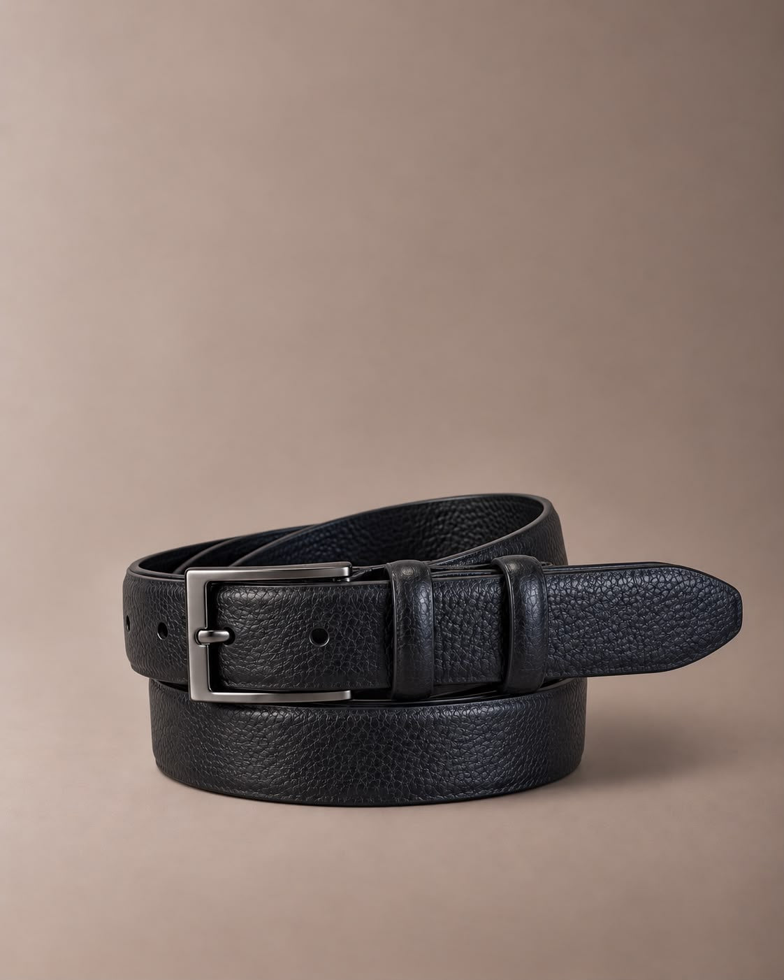 Cintura Uomo in Vera Pelle 100% Made in Italy – Il Kuoio 055Blu