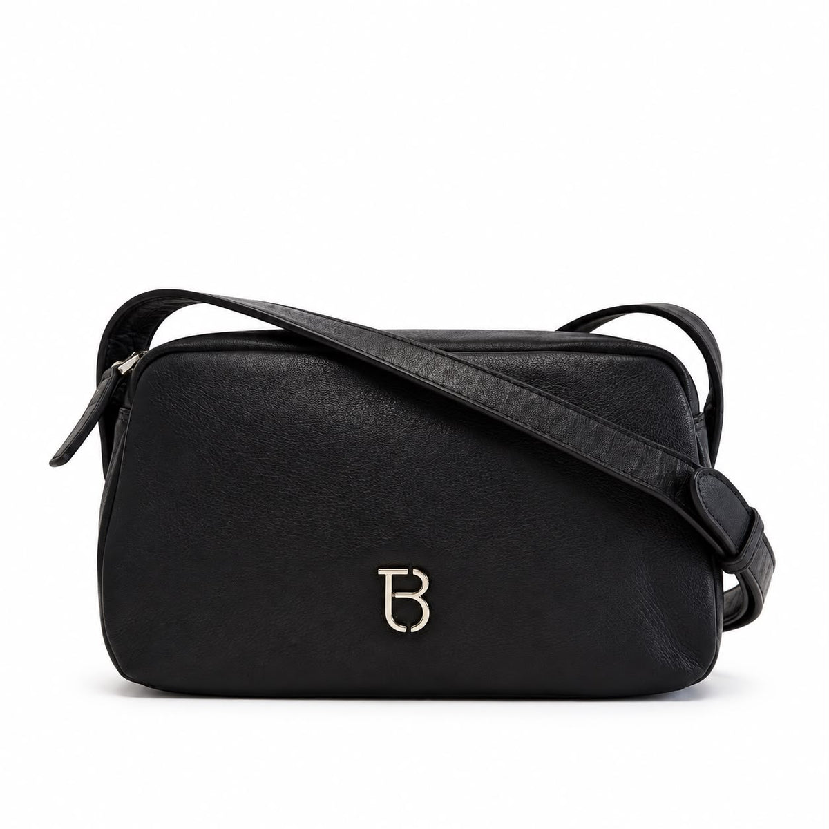 Tosca Blu borsa a Tracolla in pelle Evelyn colore nero