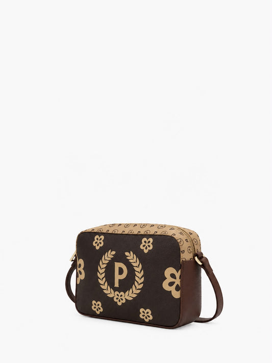 Pollini Borsa a tracolla Camera Bag Day-si! Heritage Marrone/Crema