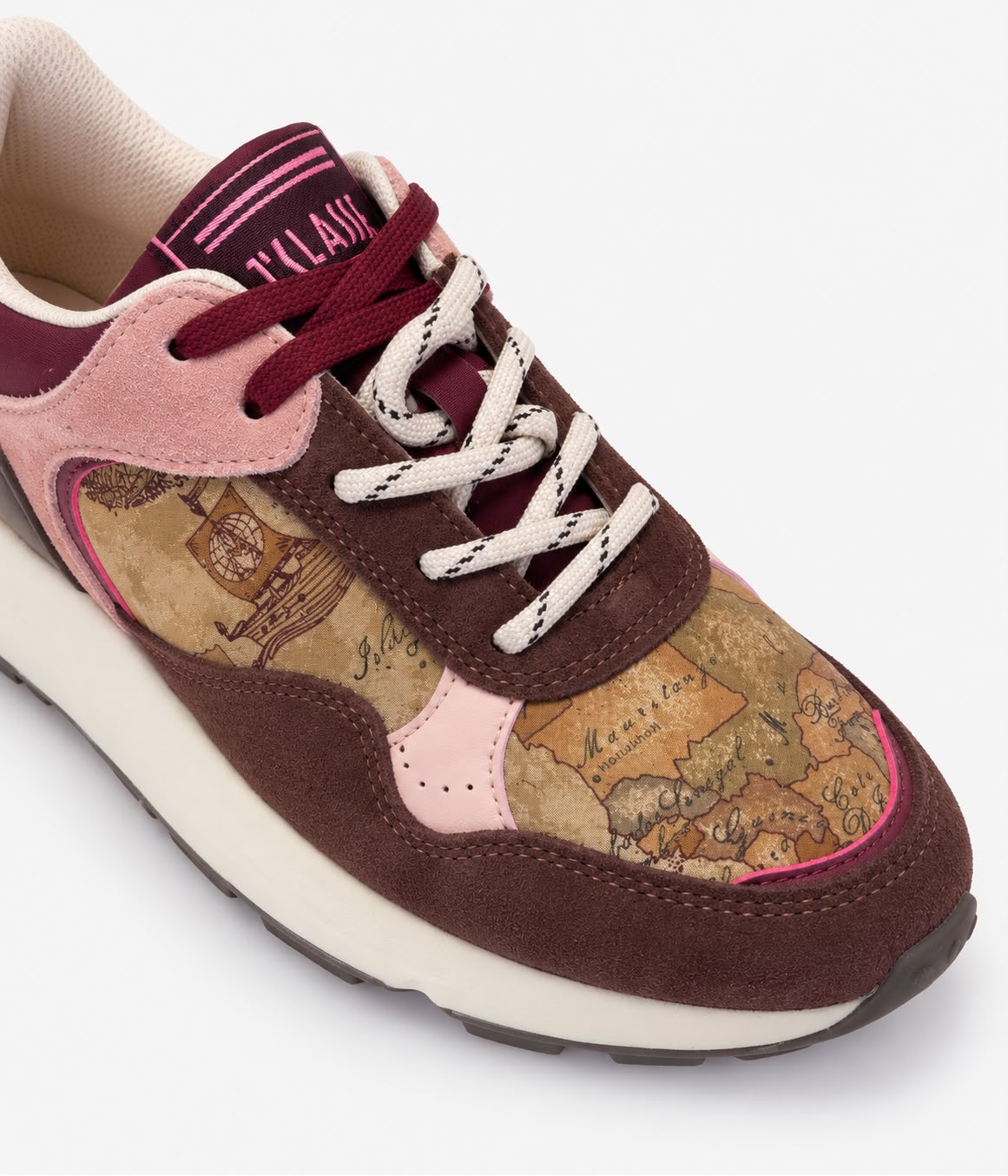 Sneakers Donna 1ª Classe – Geo Classic Burgundy Alviero Martini