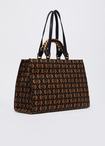 Shopping bag jacquard