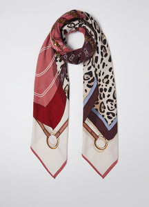 Foulard con stampa