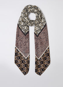 Foulard con stampa