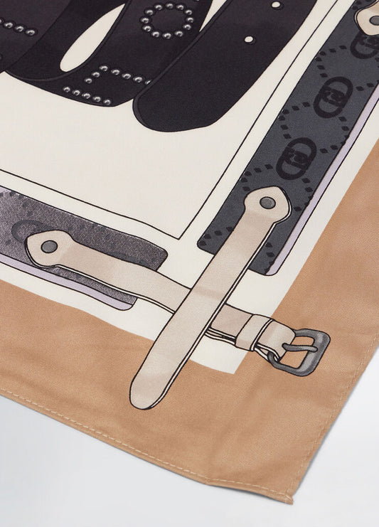Foulard con stampa