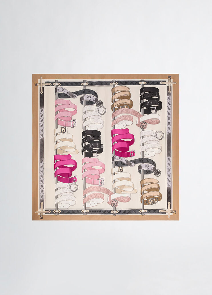 Foulard con stampa