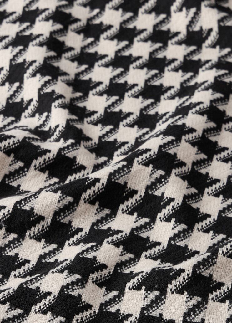 Stola jacquard in vichy