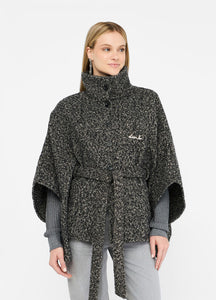 Poncho con cintura