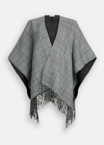 Poncho in principe di galles