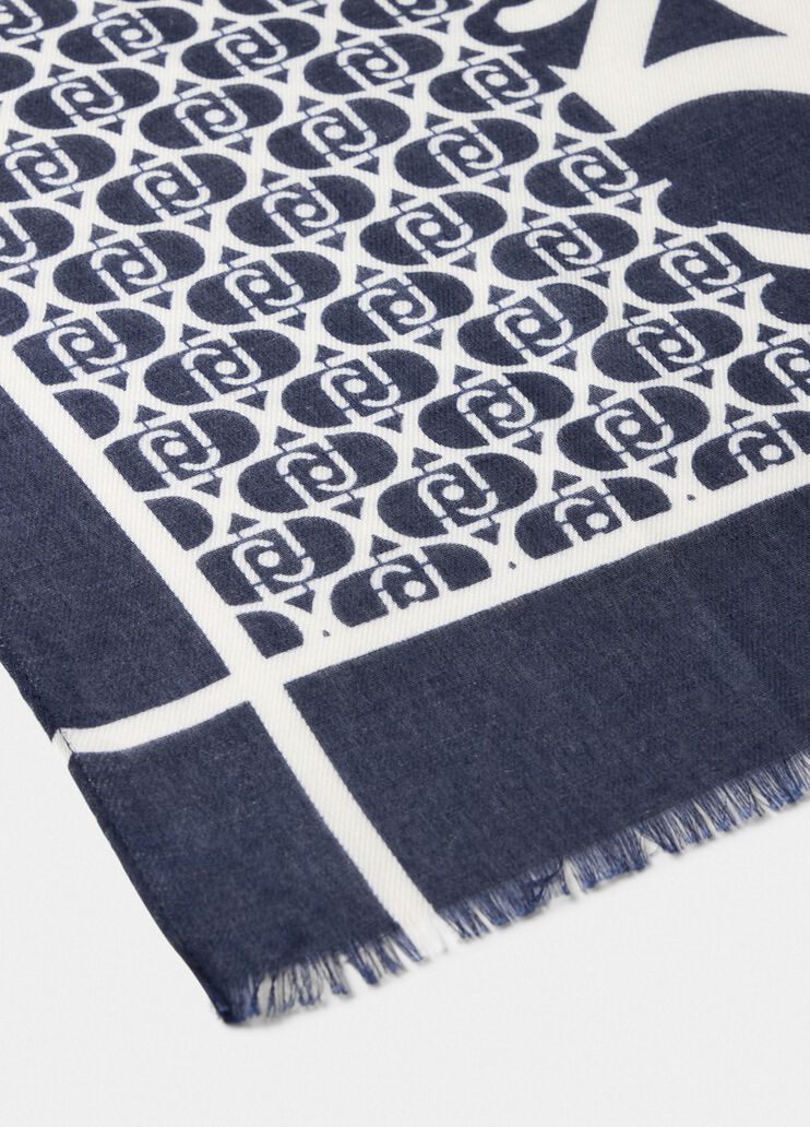 Stola in cotone stampato