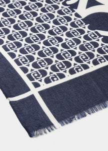 Stola in cotone stampato