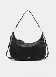 Borsa hobo media in nylon