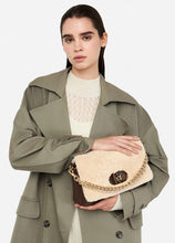 Carica l&#39;immagine nel visualizzatore di Gallery, Borsa LaPuffy media in teddy
