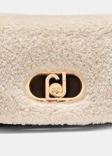 Carica l&#39;immagine nel visualizzatore di Gallery, Borsa LaPuffy media in teddy
