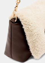 Carica l&#39;immagine nel visualizzatore di Gallery, Borsa LaPuffy media in teddy
