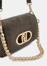 Carica l&#39;immagine nel visualizzatore di Gallery, Borsa LaPuffy piccola con strass
