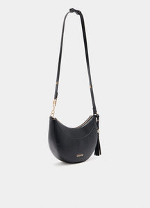 Borsa a spalla media con charm