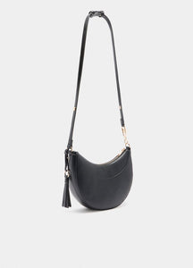 Borsa a spalla media con charm