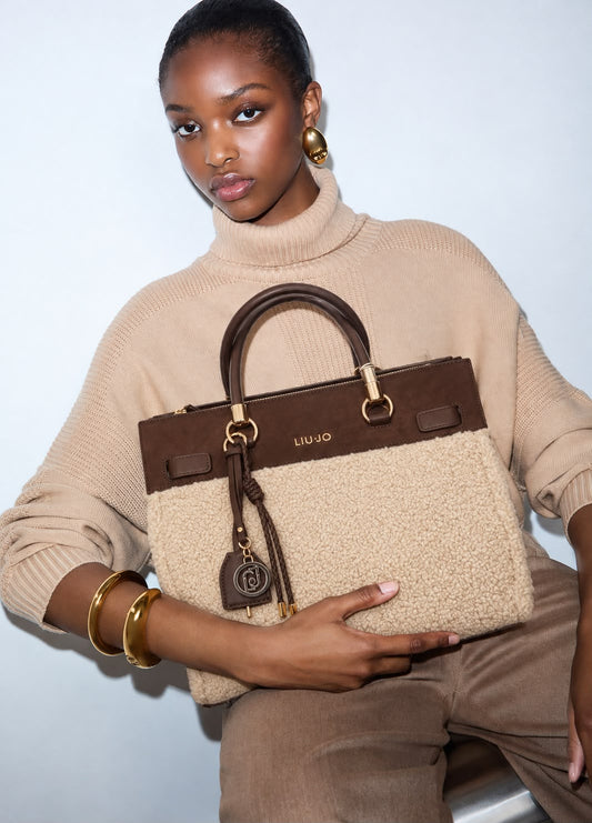 Borsa Teddy Satchel Liu Jo