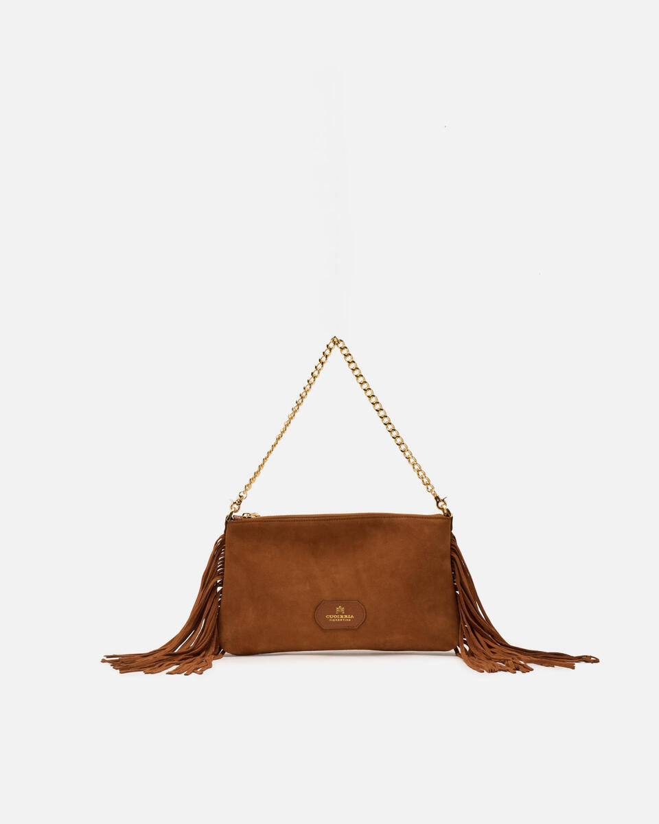 POUCH Folk Capsule Caramel Cuoieria Fiorentina