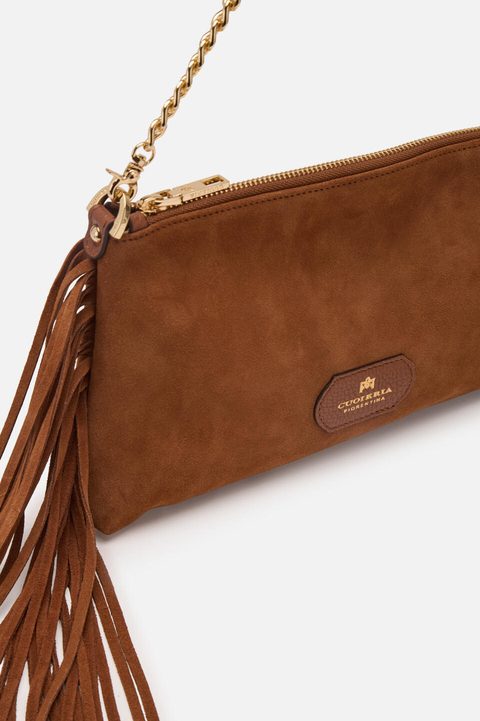 POUCH Folk Capsule Caramel Cuoieria Fiorentina