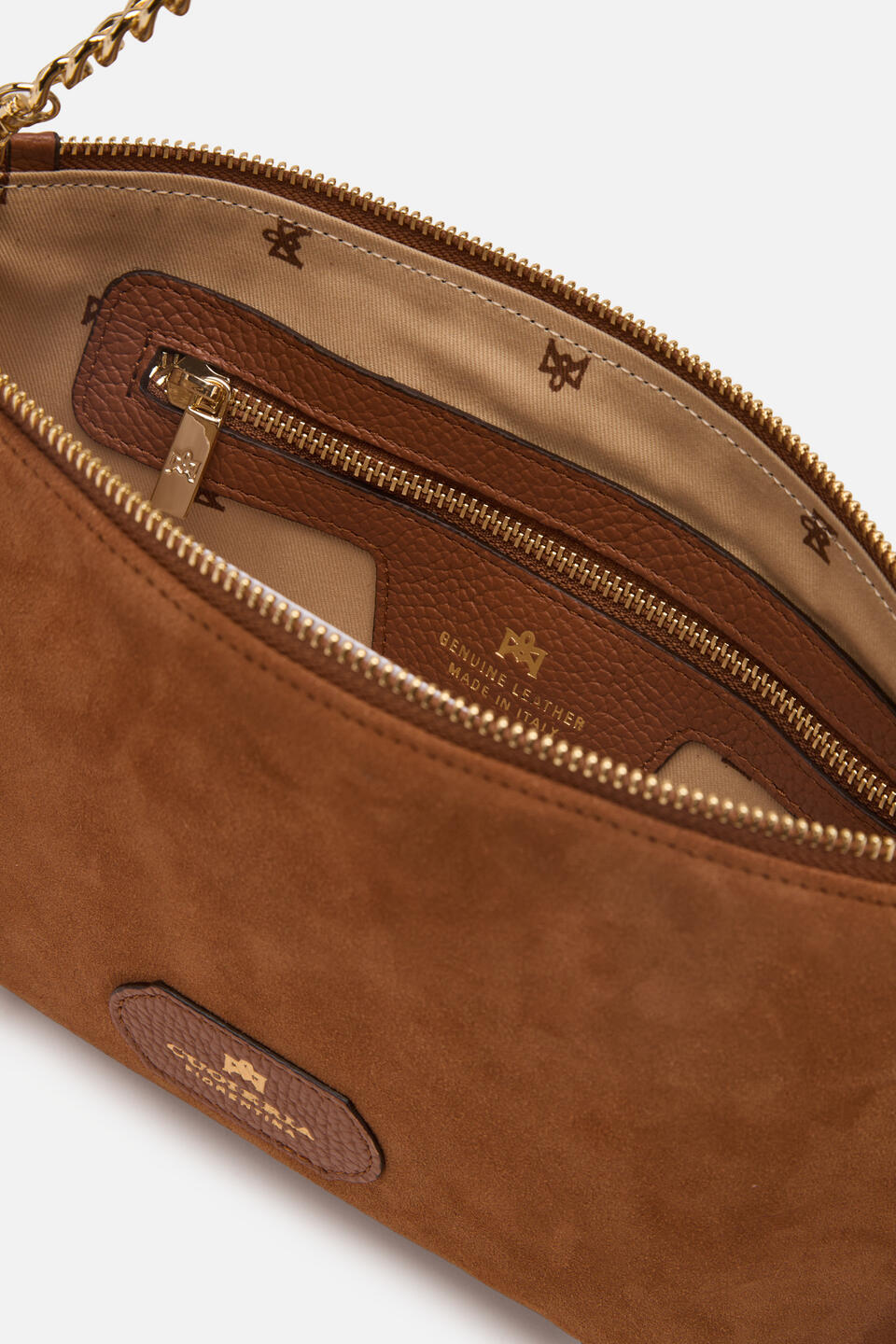 POUCH Folk Capsule Caramel Cuoieria Fiorentina