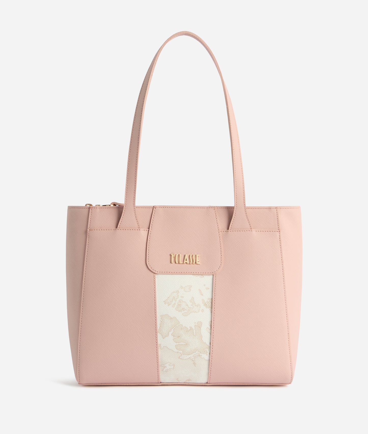 Bloom City borsa shopping media Rosa Cameo Alviero Martini
