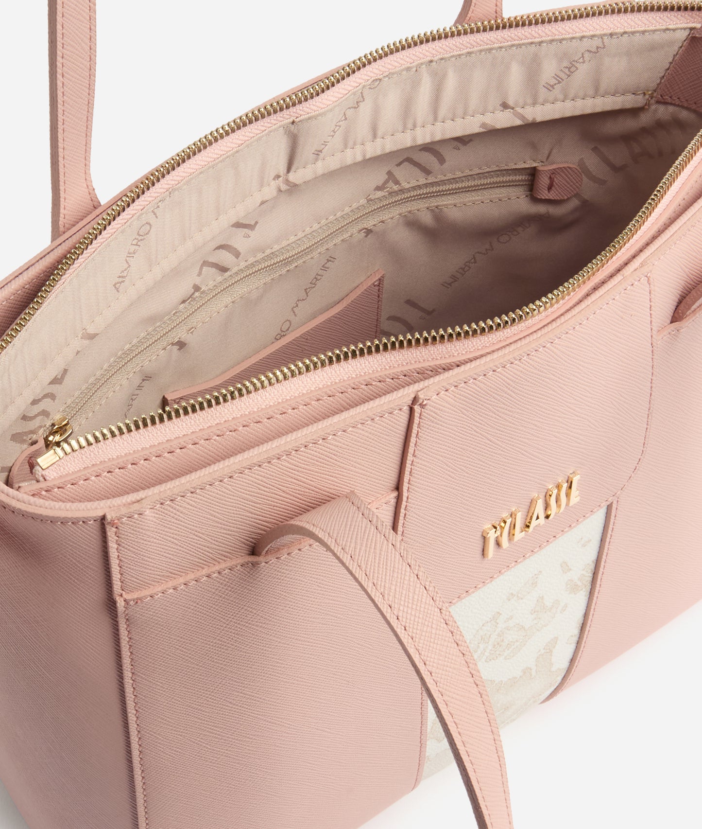 Bloom City borsa shopping media Rosa Cameo Alviero Martini